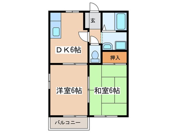 シャルム下落合の物件間取画像